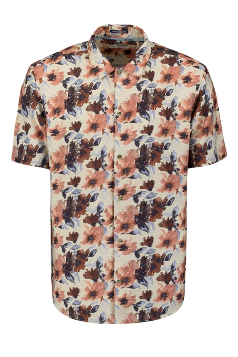 NO-EXCESS shirt short sleeve allover printed